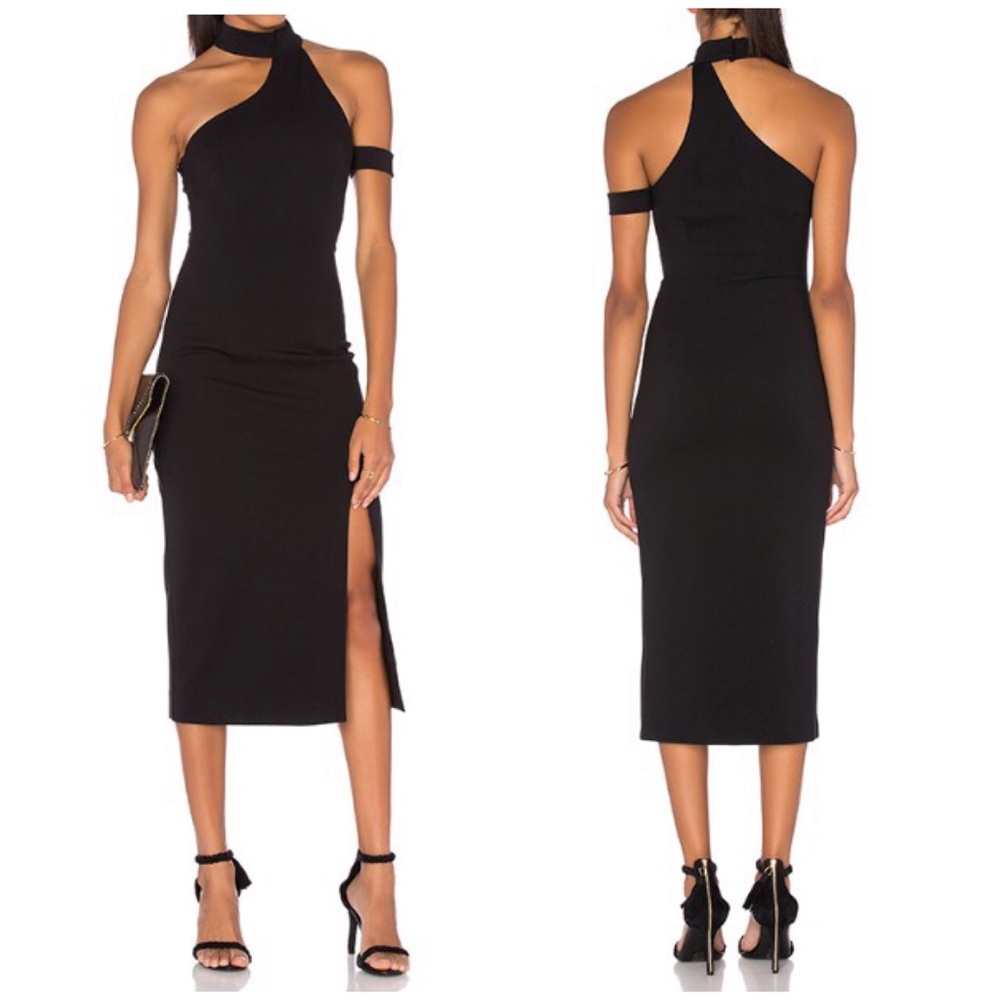 Finders Keepers Bodycon Choker Arm Cuff Dress